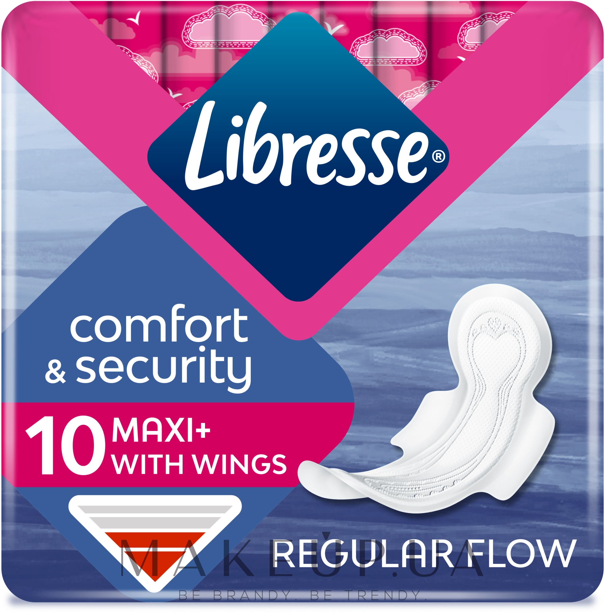 Гигиенические прокладки, 10шт - Libresse Maxi Normal Wing — фото 10шт