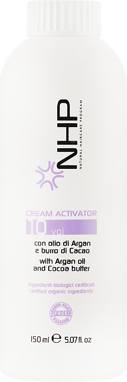 Крем-активатор фарби 3% - NHP Cream Activator 10 vol — фото N3