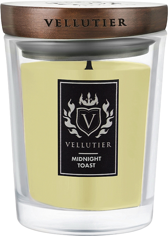 Ароматична свічка "Бокал ночі" - Vellutier Midnight Toast — фото N1