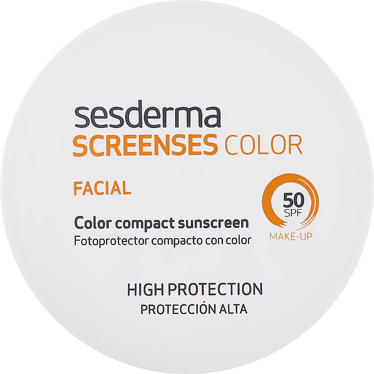 Сонцезахисний тональний крем, світлий - SesDerma Laboratories Screen Ses Compact SPF 50 Light — фото N1