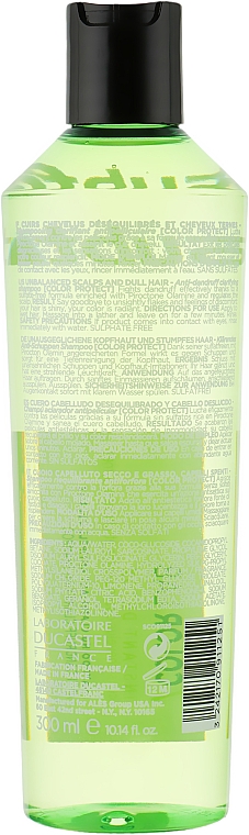 Шампунь от перхоти - Laboratoire Ducastel Subtil Color Lab Instant Detox Anti-Dandruff Clarifying Shampoo — фото N2