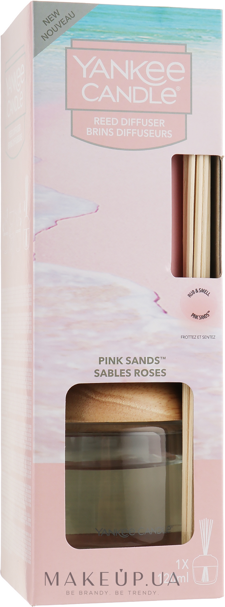 Аромадиффузор "Розовые пески" - Yankee Candle Pink Sands — фото 120ml