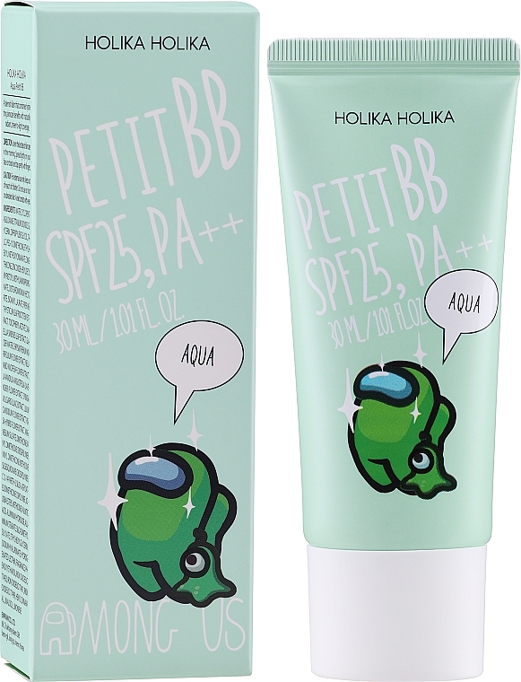 Освежающий ВВ-крем для лица - Holika Holika Among Us Aqua Petit BB Cream SPF25 — фото N2