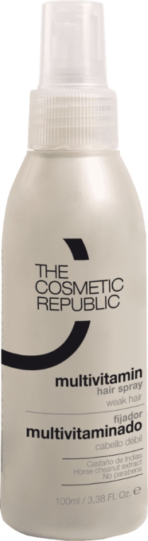 Лак для ослабленных волос - The Cosmetic Republic Multivitamin Hair Spray For Weak Hair — фото N1