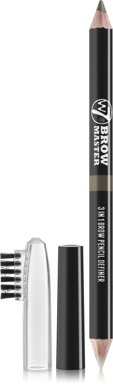 Карандаш для бровей - W7 Brow Master 3 in 1 Pencil — фото N1