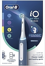 Электрическая зубная щетка + футляр - Oral-B iO My Way Series 4 Ocean Blue — фото N2