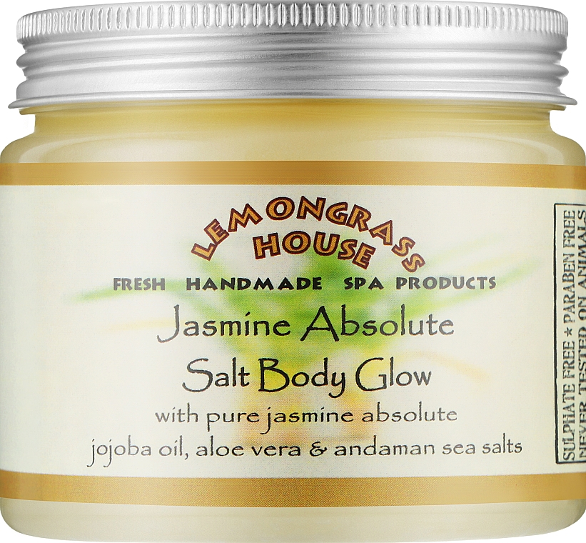Соляний пілінг "Жасмин" - Lemongrass House Jasmine Salt Body Glow — фото N1