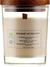Аромасвеча "Bouquet of Feelings", в стакане - Purity Candle — фото N3