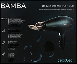 Фен для волос - Cecotec Bamba Ioni Care 6000 RockStar Essence — фото N2