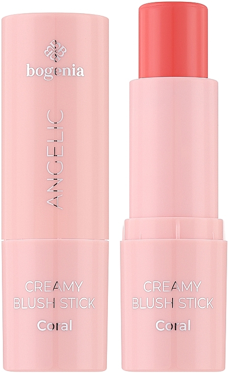 Румяна для лица - Bogenia Angelic Creamy Blush Stick — фото N1