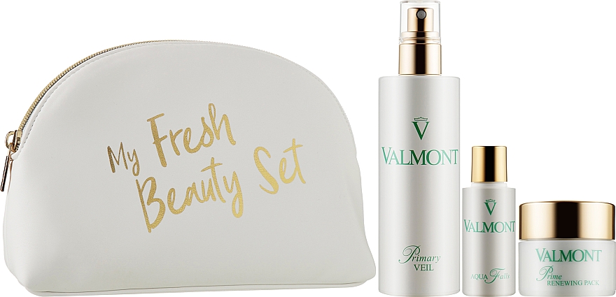 Набір - Valmont Fresh Beauty Retail Set (f/spray/150ml + aqua/30ml + f/mask/30ml + bag) — фото N2