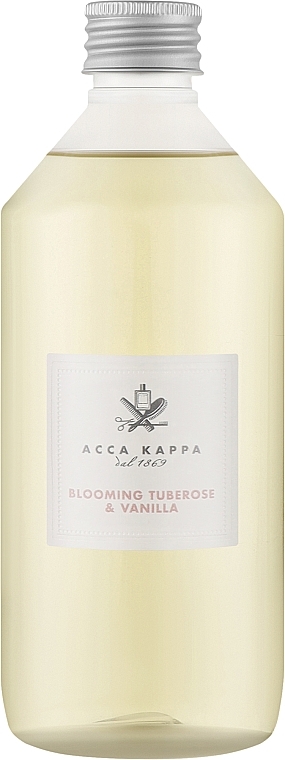 Ароматизатор для дома "Цветущая тубероза и ваниль" - Acca Kappa Blooming Tuberose & Vanilla Home Diffuser (refill) — фото N1