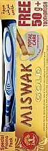 Набір "Комплексний догляд" - Dabur Miswak Gold (toothbrush/1шт + toothpaste/170g) — фото N2