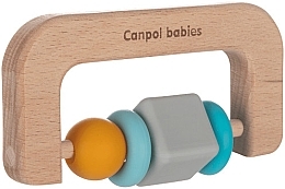 Парфумерія, косметика Іграшка-прорізувач дерев'яно-силіконова - Canpol Babies