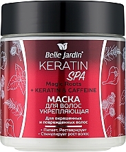 Парфумерія, косметика Маска для волосся "Зміцнювальна" - Belle Jardin Keratin SPA Magic Roots + Keratin & Caffeine