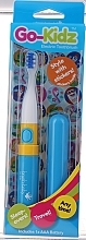 Электрическая зубная щетка, голубая - Brush-Baby Go-Kidz Electric Toothbrush — фото N1