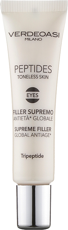 Антивозрастной премиум крем-филлер для кожи вокруг глаз - Verdeoasi Peptides Supreme Filler Global Antiage