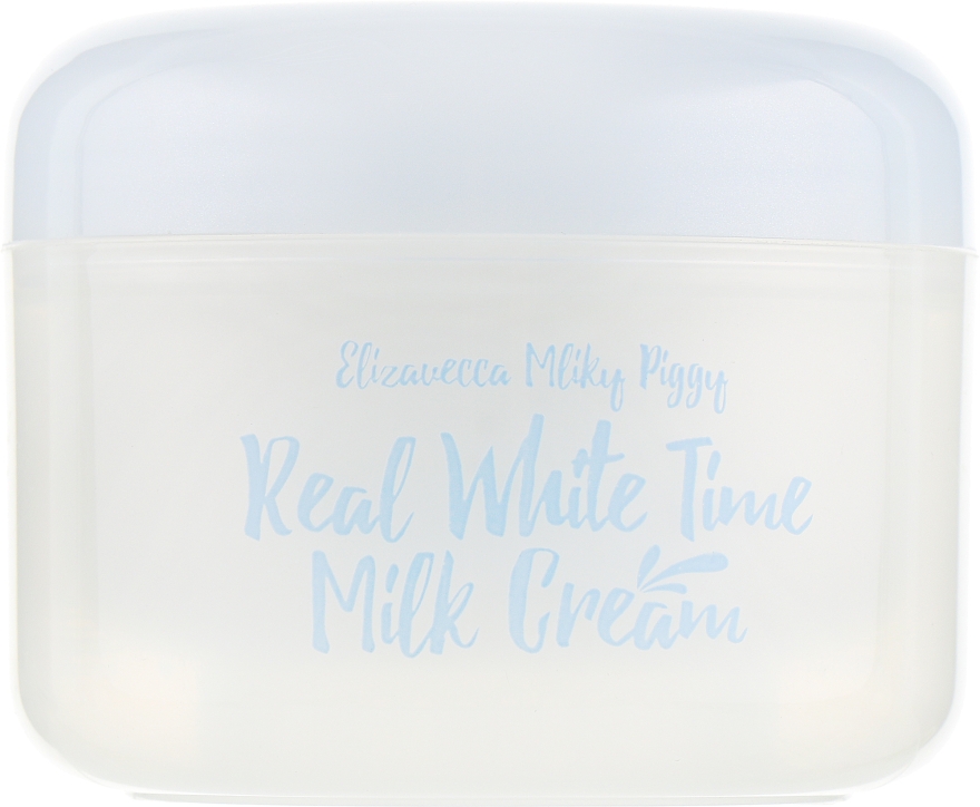 Крем для обличчя освітлювальний - Elizavecca Milky Piggy Real White Time Milk Cream — фото N2