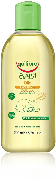 Натуральное смягчающее масло для детей - Equilibra Baby Soothing Natural Oil — фото N1