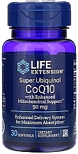 Харчова добавка "Коензим Q10", 50 мг - Life Extension Super Ubiquinol CoQ10 with Enhanced Mitochondrial Support — фото N1
