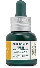 Парфумерія, косметика Сироватка для шкіри навколо очей "Вітамін С" - The Body Shop Vitamin C Eye Glow Serum