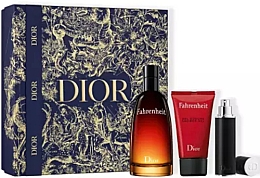 Духи, Парфюмерия, косметика Dior Fahrenheit - Набор (edt/100ml + edt/mini/10ml + sh/gel/50ml)