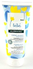 Очищувальний крем для дітей - Klorane Bebe Cleansing Cream with Cold Cream — фото N1