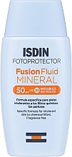 Минеральный солнцезащитный флюид SPF50 - Isdin Fusion Fluid Mineral — фото N1