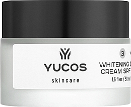 Парфумерія, косметика Відбілювальний крем для обличчя, SPF 30 - Yucos Whitening Day Cream SPF 30