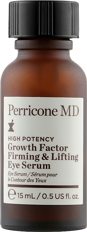 Сыворотка для глаз - Perricone MD High Potency Growth Factor Firming & Lifting Eye Serum — фото N1