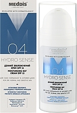 Дневной увлажняющий крем SPF 15 - Meddis Hydrosense Moisturizing Day Cream SPF 15 — фото N2