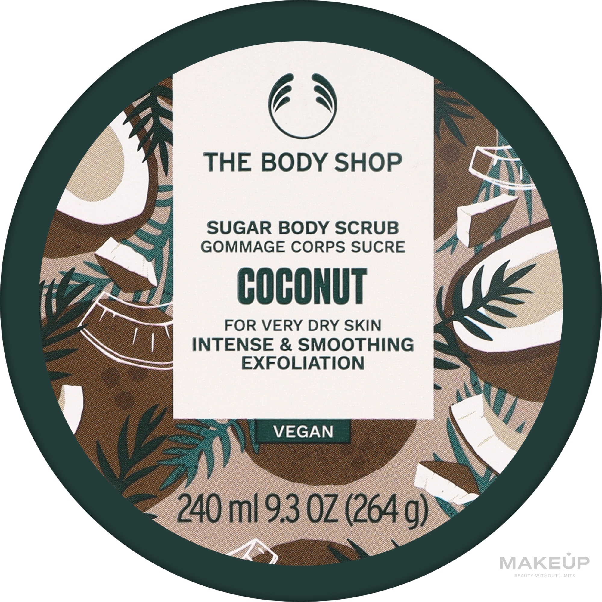 Скраб для тіла "Кокос" - The Body Shop Coconut Exfoliating Cream Body Scrub — фото 240ml