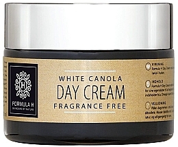 Парфумерія, косметика Денний крем для обличчя - Formula H White Canola Day Cream Fragrance Free