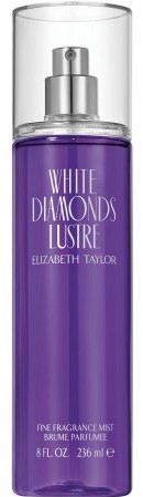 Elizabeth Taylor White Diamonds Lustre - Парфюмированный мист для тела — фото N1