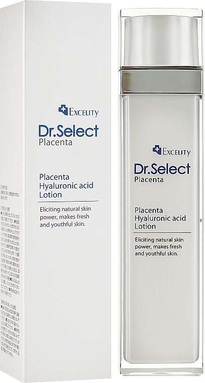 Лосьон с плацентой и гиалуроновой кислотой - Dr. Select Excelity Placenta Hyaluronic Acid Lotion — фото N2