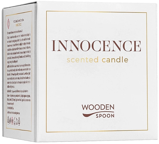 Ароматична свічка - Wooden Spoon Innocence Natural Scented Soy Candle — фото N2