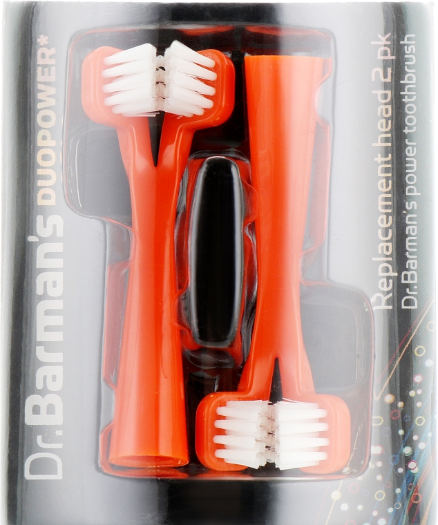 Змінні щітки, помаранчеві - Dr. Barman's Duopower — фото N1