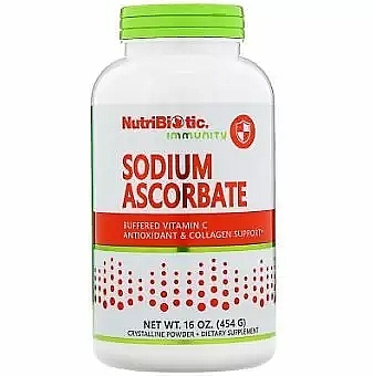 Пищевая добавка "Аскорбат" - NutriBiotic Immunity Sodium Ascorbate — фото N1