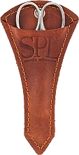 Ножницы для кутикулы, SPLH 07, светло-коричневий чехол - SPL — фото N1