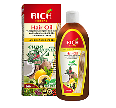 Травяное масло - Shreeji Sanjivani Rich Herbal Hair Oil — фото N1