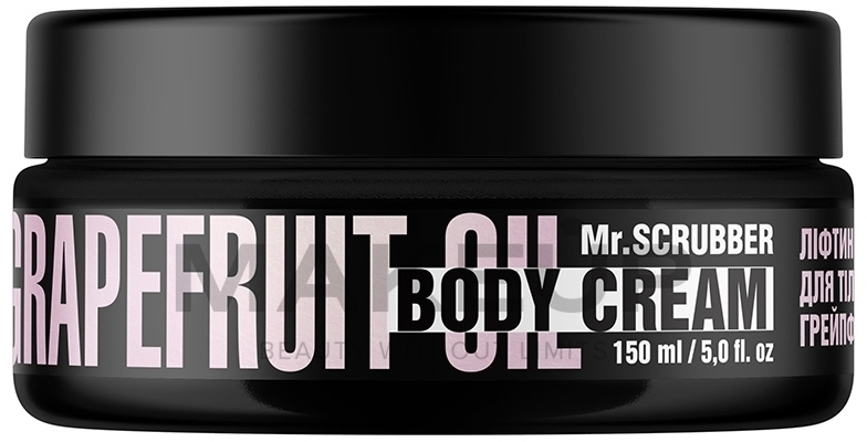 Лифтинг крем для тела с грейпфрутовым маслом - Mr.Scrubber Body Couture Grapefruit Oil — фото 150ml