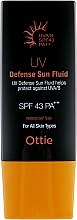 Крем солнцезащитный - Ottie UV Defense Sun Fluid SPF43 / PA++  — фото N2