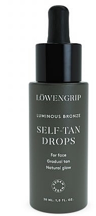 Сяйна бронзова автозасмага для обличчя - Lowengrip Self-Tanning Luminous Bronze Samoopalacz — фото N1