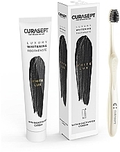 Набор - Curaprox Curasept Whitening Luxury White (t/paste/75ml + toothbrush) — фото N2