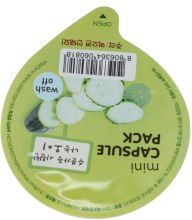 Парфумерія, косметика Міні-маска в капсулах з огірком - The Face Shop Mini Capsule Cucumber