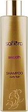 Профессиональный шампунь для выпрямления волос и ежедневного ухода за вьющимися волосами - Demira Professional Saflora Smooth — фото N1