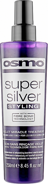 Средство для восстановления волос серебро - Osmo Super Silver Violet Miracle Treatment — фото N2
