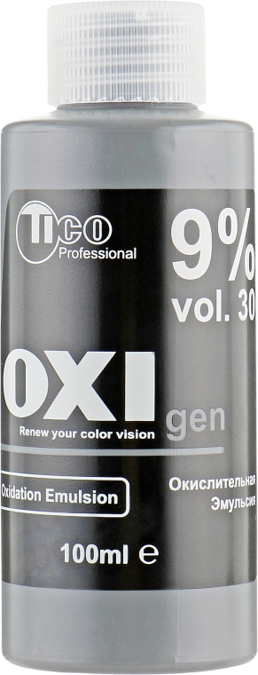 Окислительная эмульсия для интенсивной крем-краски Ticolor Classic 9% - Tico Professional Ticolor Classic OXIgen 