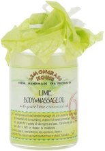 Парфумерія, косметика Олія для тіла "Лайм" - Lemongrass House Lime Body & Massage Oil