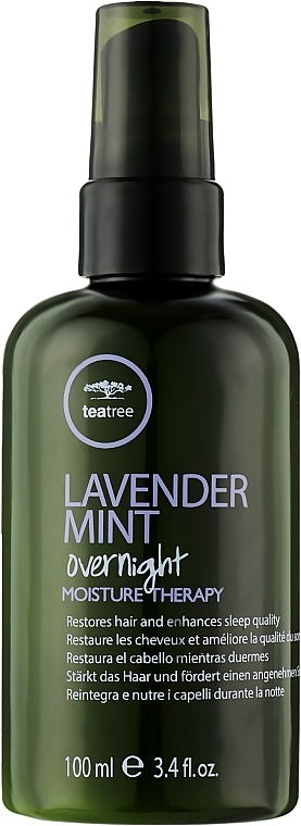 Восстанавливающий во время сна и увлажняющий мусс для волос - Paul Mitchell Tea Tree Lavender Mint Overnight Moisture Therapy — фото N1